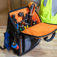 Klein Tradesman Pro Tool Station Tool Bag Backpack 27 Pockets