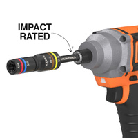 Klein Tools Quad-16 Heavy-Duty Impact Flip Sockets SAE/Metric Set
