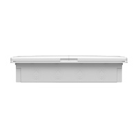 NHP MOD6+ Loadcentre Lightning 18-Way Flush Mount Transparent Door