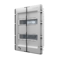 NHP MOD6+ Loadcentre Lightning 24-Way Flush Mount Transparent Door