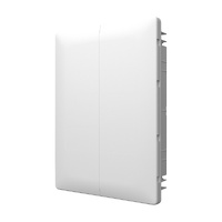 NHP MOD6+ Loadcentre Lightning 24-Way Flush Mount White Door