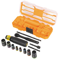 Klein Flip-16 Knect Ratcheting Impact Flip Socket Screwdriver Set