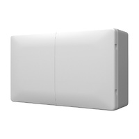 NHP MOD6+ Loadcentre Lightning 18-Way Surface Mount White Door