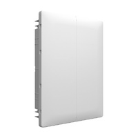 NHP MOD6+ Loadcentre Lightning 24-Way Flush Mount White Door