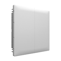 NHP MOD6+ Loadcentre Lightning 36-Way Flush Mount White Door