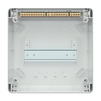 NHP MOD6+ Loadcentre Lightning 8-Way Surface Mount Transparent Doo