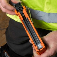 Klein Tools Loose Cable Stapler Forward Action