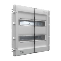 NHP MOD6+ Loadcentre Lightning 36-Way Flush Mount Transparent Doo
