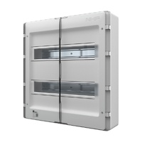 NHP MOD6+ Loadcentre Lightning 36-Way Surface Mount Transparent Door