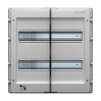 NHP MOD6+ Loadcentre Lightning 36-Way Surface Mount Transparent Door