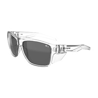Paramount Ace Safety Glasses Clear Smoke