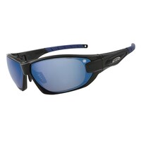 Paramount Genisys Black Gloss Frame Blue Mirror Lens