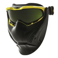 Paramount Spartan With Black Visor/Yellow Frame Titanium AF/AS Shade 5