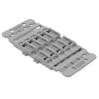 Wago 5Way Mounting Carrier With Strain Relief For Inline Splicing Connector With Lever For Screw Mounting PK5