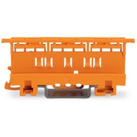 Wago Mounting Carrier 221 Series 6MM For DIN-35 Rail Mounting/Screw Mounting Orange PK10