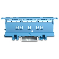 Wago Mounting Carrier 221 Series 6MM For DIN-35 Rail Mounting/Screw Mounting Blue PK10