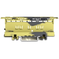 Wago Mounting Carrier 221 Series 6MM For DIN-35 Rail Mounting/Screw Mounting Dark Grey-Yellow PK10