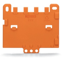 Wago Strain Relief Plate For Mounting Carrier 221 or 222 Series Can Be Snapped PK10
