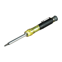 Klein Multi-Bit Electronics Pocket Screwdriver, 4-in-1, Ph, Sl Bits