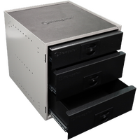 Storagetek Cabinet with 2 Large and 1 Small Drawer