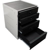 Storagetek Cabinet with 2 Large and 2 Small Drawers