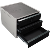 Storagetek Cabinet with 3 Small Drawers
