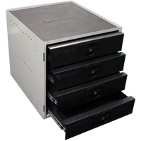 Storagetek Cabinet With 4 Small Drawers