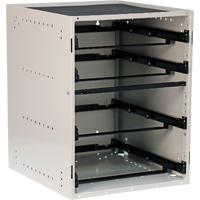 StorageTek Cabinet holds 2 Large + 2 Small Cases