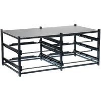 StorageTek Dual Frame assembled for 2 Large + 3 Small Cases