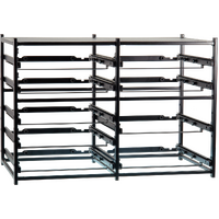 StorageTek 2 Large Drawer Frame + 7 Small Drawer Frame Assembled