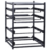 StorageTek 2 large Drawer Frame + 2 small Drawer Frame Assembled