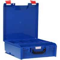 Storagetek Case Large ABS Lid with Dividers Blue