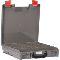 Storagetek Case Small ABS Lid with Dividers Grey