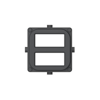 Clipsal Iconic USB Mech Cap Anthracite