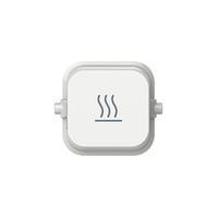 Clipsal Iconic Heat Rocker Vivid White