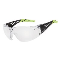 Paramount Biosphere Black/Lime Green Temple AF/AS Clear Lens