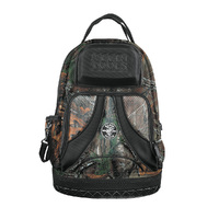 Klein Tradesman Pro Tool Bag Backpack, 39 Pockets, Camo, 14-Inch