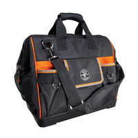 Klein Tool Bag, Tradesman Pro Wide-Open Tool Bag, 42 Pockets, 16-Inch