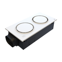Domus Infinity 6 In 1 Premium Slimline Bathroom Heater White