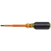 Klein Insulated Screwdriver - 4.8 mm, Cabinet - 102 mm