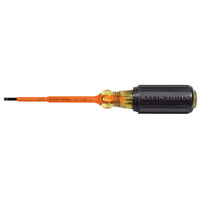 Klein Insulated 3.2 mm Slotted Screwdriver - 102 mm