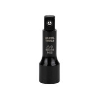 Klein Flip Impact Socket Adapter, Large, 1/2 to 1/2-Inch