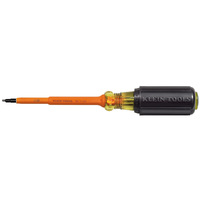 Klein Insulated Screwdriver - No. 1 Square Tip, 102 mm Shank