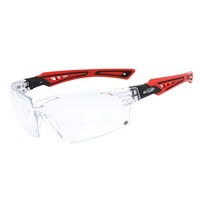 Paramount Bionix Red/Black Temple Titanium AF/AS Clear Lens