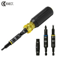 Klein Tools KNECT Impact-Rated HVAC Screwdriver/Nut Driver 11-in-1