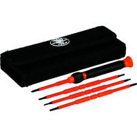 Klein 8-in-1 Insulated Precision Screwdriver Set with Case