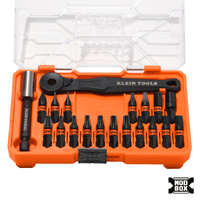 Klein Tools ProFlex Micro Ratchet Impact-Rated Bit Set 20 Piece