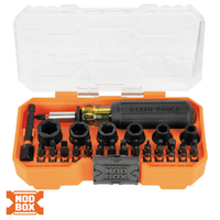Klein KNECT™ ProFlex Impact Screwdriver Bit and Socket Set, 38-Piece