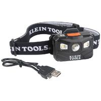 Klein 400 Lumens Rechargeable Headlamp (Fabric Strap)