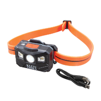 Klein 400 Lumens Rechargeable Headlamps (Silicone Strap)